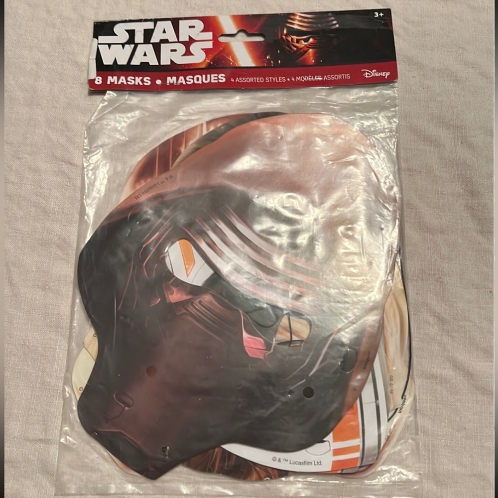 Disney Star Wars 8 Party Masks